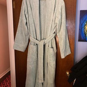 Sonoma Thick Light Blue Bathrobe